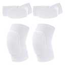 obmwang Volleyball Knee Pads and Volleyball Arm Pads Set for Kids Youth Volleyball Yoga Dance Football Basketball Running, Large