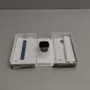 Fitbit Versa 4 Fitness Smartwatch with Daily Readiness, GPS, 24/7 Heart Rate, 40+ Exercise Modes, Sleep Tracking and more, Waterfall Blue/Platinum, One Size (S & L Bands Included)