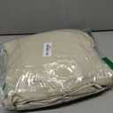 RYB HOME Privacy Curtain for Sliding Glass Door, Light Block Noise Reduce Insulated Curtain Screen Ceiling to Floor for Locker Room Basement Bedroom Closet, 100 inch Wide x 90 inch Long, Beige