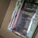 QWR Pet Proof Window Screen Replacement Kit, 48"x118" Durable High Hardness Screen Mesh Replacement Window Screens Repair Kit for Sliding Screen Door, Patio and Windows.(Folded Package)