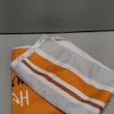 Artoid Mode Orange Stripes Home Sweet Home Boho Kitchen Towels Dish Towels, 18x26 Inch Fall Decoration Hand Towels Set of 4