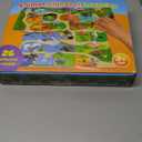 Farm Animal Toys, 26 Pcs Animals Activities for Toddlers 3-8 Year Old Boys Farm Animals Alphabet Learning Games for Toddlers 3-9 Sensory for Boys Girls (Green)