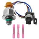 Fuel Injection Pressure Sensor ICP Sensor with Pigtail Kit Compatible with 04-10 6.0L Ford Powerstroke Diesel E-350 E-450 Excursion F-250 F-350 F-450 F-550 F-750 Replace 1845428C92 4C3Z9F838A