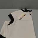 Dokotoo Women's Casual Summer Dresses Fashion Cap Sleeve Color Block Crewneck Shift Tshirt Mini Dress (Large, Apricot)