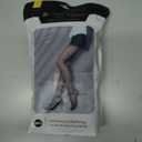 EXQUISLIFE Fleece Lined Tights Sheer Women - Fake Translucent Warm Pantyhose Leggings Sheer Thick Tights, for Winter (Small, Black+coffee)