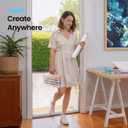 ARTDOT 64 Jars Storage Containers for Diamond Art Kits for Adults, Portable Storage Organizer with Sticker Labels for Diamond Painting Accessories and Tools