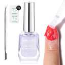 3Pack Gellen Gel Nail Polish Remover, Gel Remover for Nails Quickly in 2-5 Minutes, Easy Use No Need to Soak or Wrap, Professional Nail Gel Remover Kit, Gellen Gel Polish Remover Pro (Light purple)