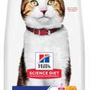 Hill's Science Diet Adult 7+ Dry Cat Food, Chicken, 7 lb. Bag (EXP 02/04/27)