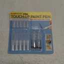 Slobproof Refillable Touch-Up Paint Pen and Brush Tips Bundle - 5 in 1 Pack with Precision Small Paint Brushes for Touch-Ups on Walls, Wood, and More, Easy Fill Pens