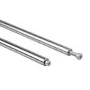 2 pcs 12 mm x 350mm Chrome Plated Linear Rod with M6 Hex Socket Cap Screw Bolt