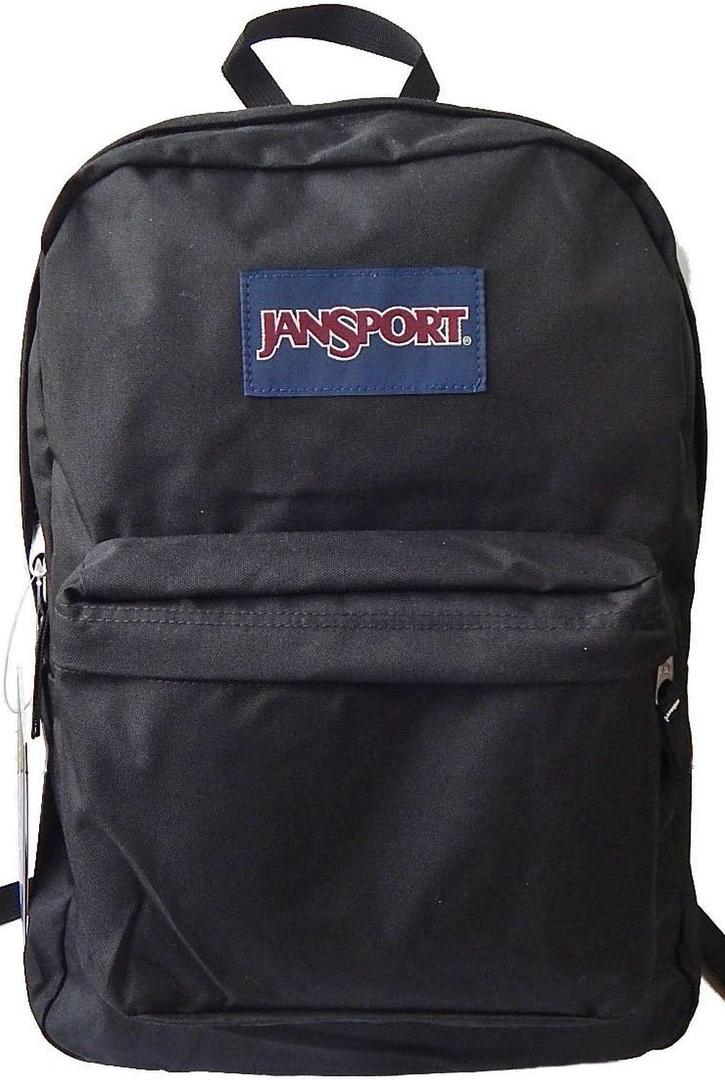 JanSport SuperBreak One Backpack - Durable, Lightweight Bag with 1 Main Compartment, Front Utility Pocket with Built-in Organizer, Premium Backpack, Pink Patchwork