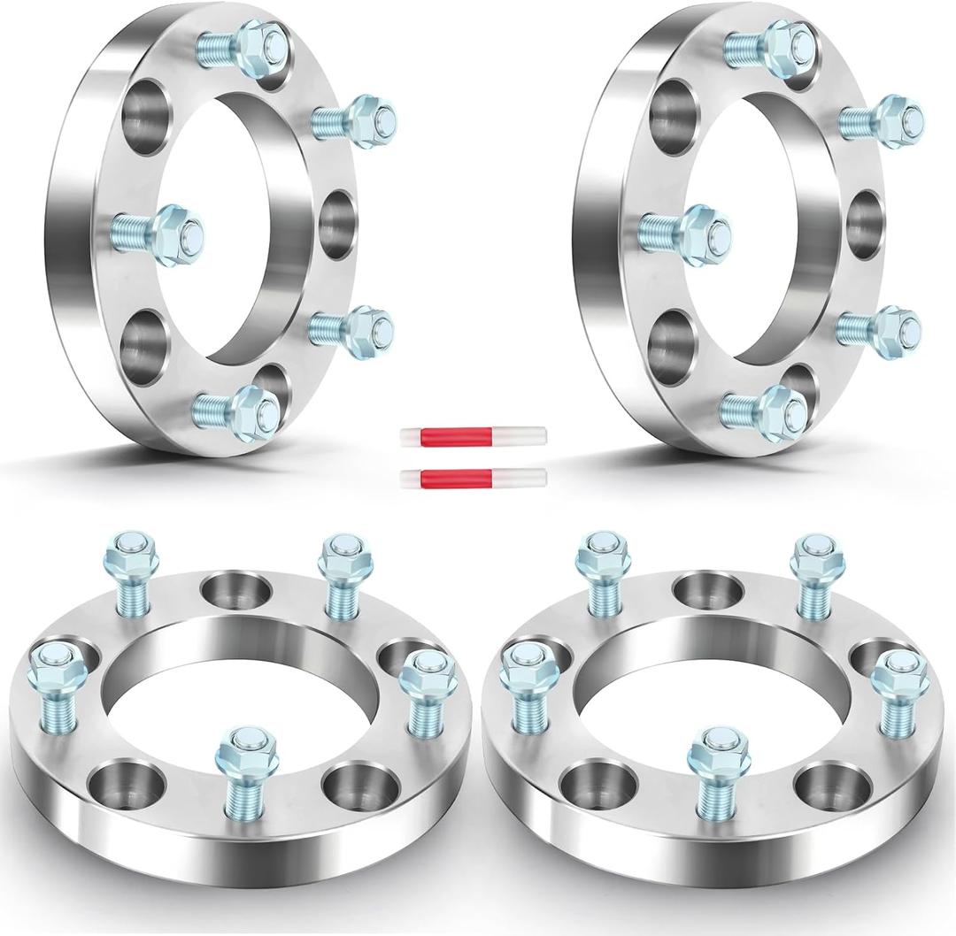 ECCPP 5x150mm Wheel Spacers 1"INCH 5 lug 5x150 to 5x150 Fits for 2008-2011 for Toyota for sequoia| 2007-2011 for Toyota for tundra Wheel spacers-4PCS