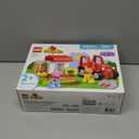 LEGO DUPLO Peppa Pig Tractor and Market - Building Toy for Toddlers, Ages 2+ - Sensory Toy for Girls & Boys - Includes 2 Figures - Birthday Gifts for Kids - 10468