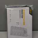 10Ft Extension Cord with Multiple Outlets, SUPERDANNY Surge Protector Power Strip (1875W/15A), 22 AC Outlets and 6 USB Charging Ports, Wall Mountable for Home, Office, Gaming Room, 2100 Joules, White