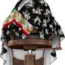 Professional Barber Cape - Hair Cutting Cape with Adjustable Neck Closure, Salon Quality Styling Cape for Hairdressers and Barbers - Tiger