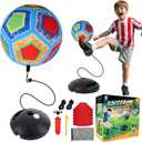 Sports Soccer Toys for Kids: 2-in-1 Portable Soccer Toy with Rebound - Interactive Soccer Gift for 3 4 5 6 7 8-12 Year Old Boys Indoor Outdoor Backyard - Perfect Christmas Birthday Gifts for Kids 3-12
