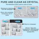 JDiction UV Resin, 500g Upgrade Ultraviolet Epoxy Resin Crystal Clear Hard Glue Solar Cure Sunlight Activated Resin Kit for Handmade Jewelry, DIY Craft Decoration, Casting and Coating