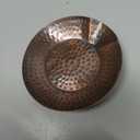 Copper Spoon Rest for Stove Top - Hammered Copper Utensil Holder & Kitchen Accessories - Farmhouse Rustic Utensil Holder for Countertop - Act as Coffee Bean Tray, Jewelry Dish