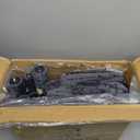 BestPet | 54" Cat Tree Tower | Dark Gray | Sturdy, Easy to Assemble, Multi-Level Activity Center with Sisal Scratching Posts, Condos, Perches, Hanging Cat Toys, Observation Decks & Ladder