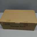 SWTYMIKI Over The Door Organizer - Door Organizer Hanging with 5 Adjustable Metal Large Capacity Basket and 6 Coat Hook, Wall Mounted Shelf for Bedroom Closet Bathroom Laundry Pantry Cabinet Kitchen (White)