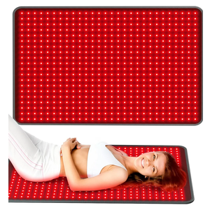 Comfytemp 41.5'' x 26'' Red Light Therapy Mat for Body, FSA Eligible HSA Near Infrared Light Therapy Pad with 560 LEDs, 660nm & 850nm Light Blanket for Back Belly Knee Waist Leg Joint Muscle, 96W
