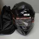 Virtue Bluetooth Motorcycle Helmet with Clear shield Medium
