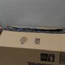 Cozy Cat Cave Pet Bed, Gray and White, 3, Indoor Cat House with Hanging Toy Ball, Soft Plush Cat Dome Bed for Small to Large Cats