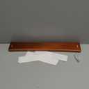 HOSHANHO Magnetic Knife Strips, Magnetic Knife Holder for Wall 16 Inch, Acacia Wood Knife Magnetic Strip Use as Knife Bar, Knife Holder for Kitchen Utensil Organizer (40cm)