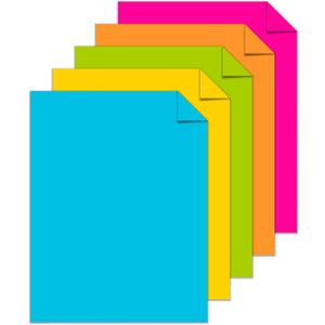 Astrobrights Color Cardstock -"Bright" Assortment, 65 lb Cover Weight, 8.5 x 11, Assorted, 320/Pack