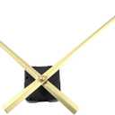 High Torque Long Shaft Clock Gold Mechanism Kit Quartz DIY Wall Clock Movement Mechanism Metal Clock Needle Kit 312 mm/ 12.3 Inch Long Spade Hands