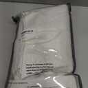 100% Blackout Shield Full Blackout Curtains for Bedroom 84 inch Length 2 Panels Set, Clip Rings/Rod Pocket Faux Linen Black Out Curtains for Living Room, Thermal Insulated, 50Wx84L, Beige