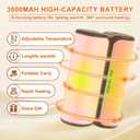 2 Pack Hand Warmers Rechargeable, Portable Electric Hand Warmers Reusable Fast Heating, Fits in Gloves for Winter Sports Hunting Accessories Outdoor/Indoor/Warm Gifts for Men Women (Green)