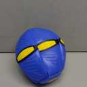 Magic Meta Ball,Magic Bouncing Ball,Metaball Flying Saucer,Pet Flying Saucer, Foldable, Dual Form Free Switching, Suitable for Indoor & Outdoor Use. (Blue)