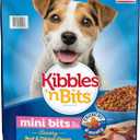 Kibbles 'N Bits Small Breed Mini Bits Savory Beef & Chicken Flavors Dog Food, 16-Pound(Pack of 1) (EXP 12/12/27)