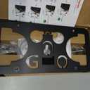 No Drill Front License Plate Bracket Mount Kit Compatible with GMC Yukon Yukon 2015-2025, Front Bumper License Plate Mounting Kit