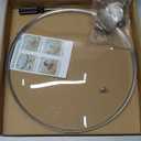 Tempered Glass Lid for Replacement, Clear Cover for Pans and Pots, 8, 9.5, 10.5, 11, 12, 12.5 Inch Lids for Cookware Cooking, Frying Pans, Skillets, Dutch Oven, Sauce Pan (12.6 In)