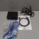 Fosi Audio Q4 DAC Headphone Amp for PC, Desktop Digital to Analog Audio Converter for Home Stereo Amplifier and Powered Speakers, PC-USB/Optical/Coaxial Inputs, 3.5mm Headphone/RCA Outputs