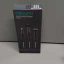 Fululuer Nose Hair Trimmer for Mens and Women | Rechargeable 4-in-1 Ear, Nose, Eyebrow & Beard Trimmers | 8500 RPM | USB Charging | Washable, LED Indicator (Midnight Black)