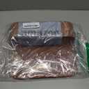 Car Seat Gap Filler Organizer with Cup Holder, Leather Multifunctional Vehicle Front Seat Crevice Storage Box Bag, Automotive Console Side Bucket Pocket, Universal Fit (Brown)