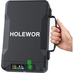 Car Safe Small Pistol Safe Handheld Biometric Cases for Handguns, Portable Fingerprint Pistol Lock Security Box for Travel Nightstand Bedside