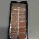 ohora Semi Cured Gel Nail Strips (N Carmel) - Nude, Glitter, Works with Any UV/LED Lamps, Salon-Quality, Long Lasting, Easy to Apply & Remove - Includes 2 Prep Pads, Nail File & Wooden Stick