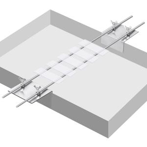 Yaocom Slide Staining Rack, Stainless Steel Microscope Rack, Adjustable Staining Rack Slide for Sinks Laboratory Up to 21"