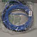 Ultra Clarity Cables Cat6 Ethernet Cable, 20 Feet (2 Pack) LAN, UTP (6 Meters) Cat 6, RJ45, Network, Patch, Internet Cable - 20 ft (Blue & Black)