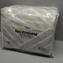 INGEROOM 8x10 Washable Area Rugs, Beige Geometric Area Rug for Living Room Bedroom, Modern Neutral Area Rug, Large Non-Slip Indoor Floor Carpet for High Traffic Areas, Kitchen, Dining Room