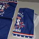 2 Pack 250th Anniversary USA Patriotic Hand Towels 4th of July Bathroom Decorative Cotton Soft Absorbent Decorative Soft Hand Towel Set for Kitchen Drying Cleaning Cooking Holiday 13.7'' x 29.5''