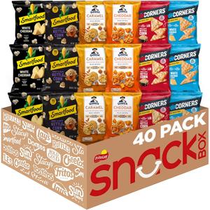 Frito-Lay Popped and Crisps Mix Variety Pack, (Pack of 40) (EXP 08/23/26)