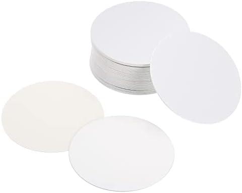 PATIKIL 70mm/2.76" Aluminum Foil Cap Liner, 50 Pack Resistant Tamper Induction Heat Sealer Sealing Liners for PET Plastic Bottle Jar Lid