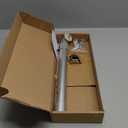 2-Be-Best Upgraded Projector Mount,14-24in / 37-62cm Projector Ceiling Mount Extendable Ceiling Projectors Mounts Adjustable Angle 360 Rotation Drop Ceiling Projectors Mounts Silver