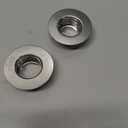 Bathroom Sink Filter - Fits 1.25"-1.60" Hole (2pcs) | Stainless Steel Hair Catcher for Bathroom/Bathtub/Laundry/RV Sink (Silver)