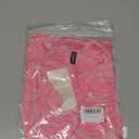 Zenlonr Womens Summer Tops Dressy Casual 2026 V Neck Satin Silk Printed Shirts Boho Long Sleeve Work Blouses(Print Pink,Large)